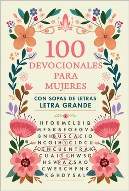 100 Devocionales Para Mujeres. Con Sopa de Letras (Letra Grande) / One Hundred Devotionals for Women with Word Search by Origen
