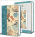 KJV Holy Bible, Large Print Medium Format, Blue with Birds Faux Leather W/ Ribbon Marker, Red Letter by King James Version