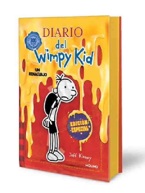 Diario del Wimpy Kid: Un Renacuajo (Edición Cantos Pintados) / Diary of a Wimpy Kid (Sprayed Edges Edition) by Jeff Kinney