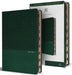 KJV Holy Bible, Large Print, Handy Size Format, Green Premium Imitation Leather with Ribbon Marker, Red Letter, Thumb Index by King James Version