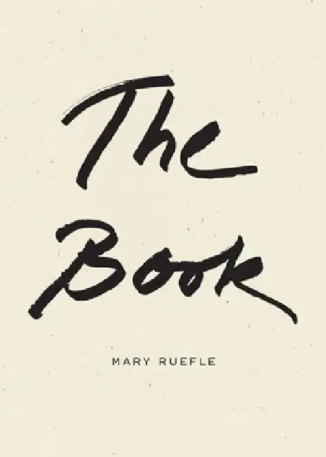 The Book by Mary Ruefle