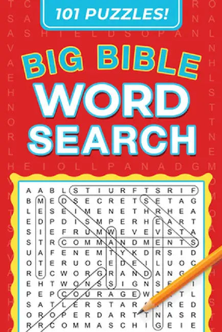 Big Bible Word Search: 101 Puzzles! by Compiled by Barbour Staff