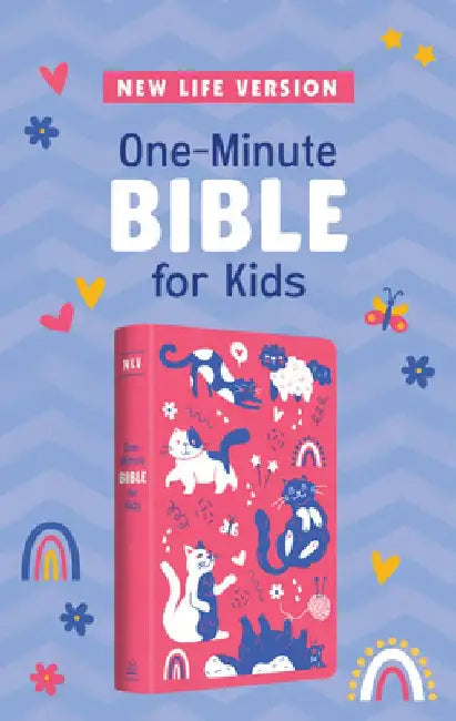 One-Minute Bible for Kids [Girls' Cover]: New Life Version by Compiled by Barbour Staff