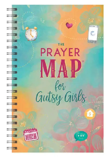 The Prayer Map for Gutsy Girls: For Women of All Ages by Compiled by Barbour Staff