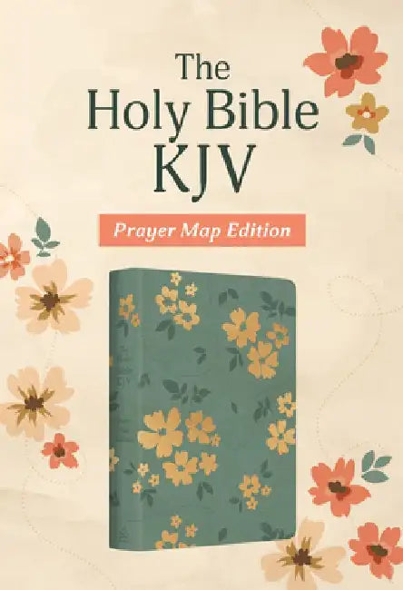 The Holy Bible Kjv: Prayer Map Edition by Barbour Bibles
