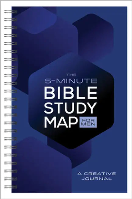 The 5-Minute Bible Study Map for Men: A Creative Journal by Compiled by Barbour Staff