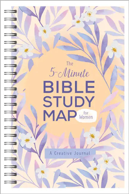 The 5-Minute Bible Study Map for Women: A Creative Journal by Compiled by Barbour Staff
