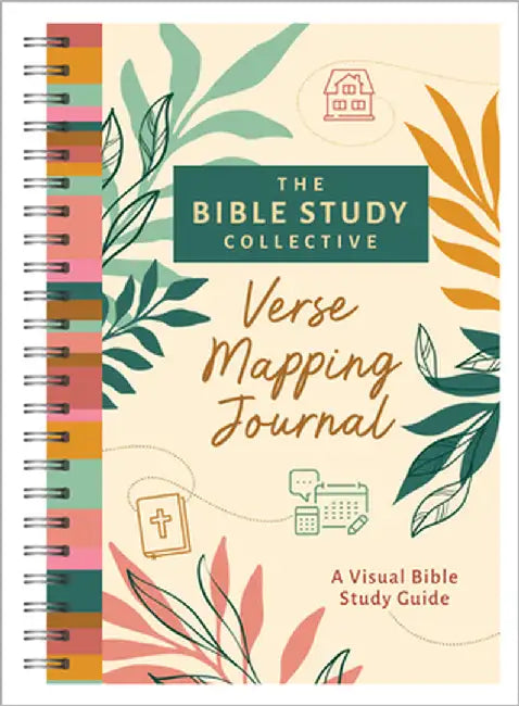 Bible Study Collective: Verse Mapping Journal: A Visual Bible Study Guide by Compiled by Barbour Staff