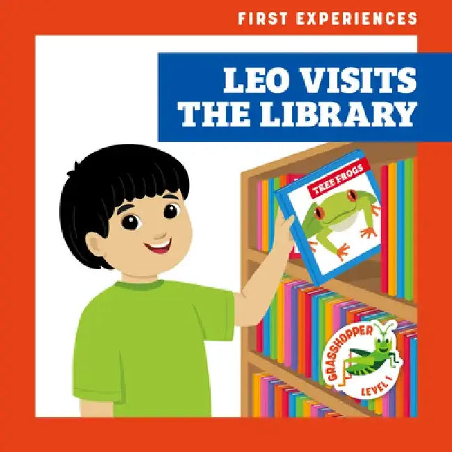 Leo Visits the Library by Alyssa Krekelberg