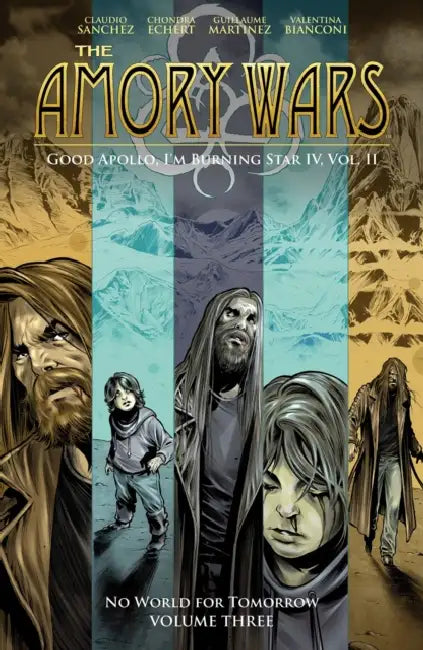 The Amory Wars: No World for Tomorrow Vol. 3 (Good Apollo, I'm Burning Star IV, Volume II) by Claudio Sanchez, Chondra Echert, Guillaume Martinez