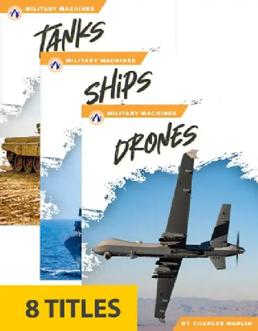 Military Machines (Set of 8) by Charles Marlin
