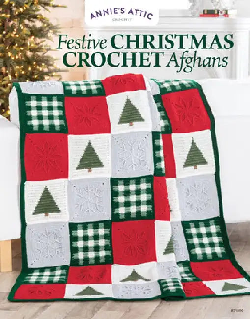 Festive Christmas Crochet Afghans by Multiple Contributors