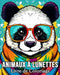 Animaux à Lunettes Livre de Coloriage: 50 Images D'animaux Zen pour Réduire le Stress et se Détendre by Lea Schöning Bb