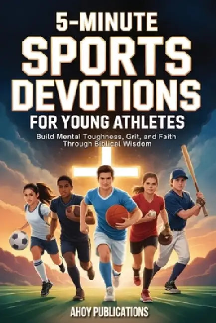 5-Minute Sports Devotions for Young Athletes: Build Mental Toughness, Grit, and Faith Through Biblical Wisdom by Ahoy Publications