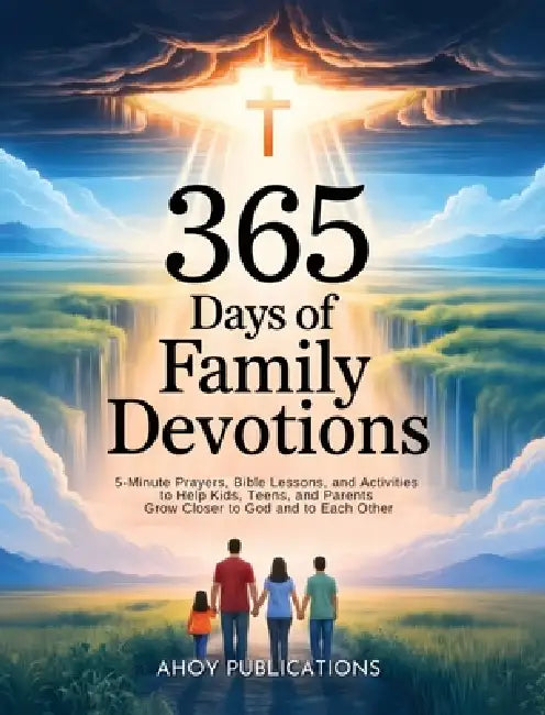 365 Days of Family Devotions: 5-Minute Prayers, Bible Lessons, and Activities to Help Kids, Teens, and Parents Grow Closer to God and to Each Other by Ahoy Publications