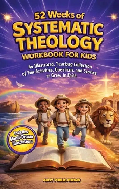 52 Weeks of Systematic Theology Workbook for Kids: An Illustrated Yearlong Collection of Fun Activities, Questions, and Stories to Grow in Faith by Ahoy Publications
