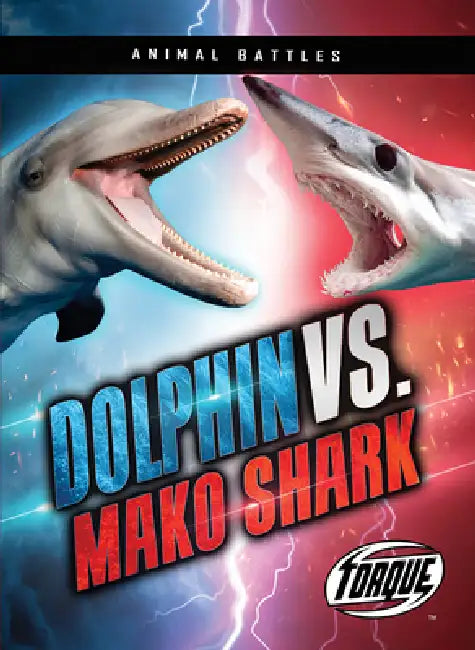 Dolphin vs. Mako Shark by Nathan Sommer