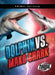 Dolphin vs. Mako Shark by Nathan Sommer