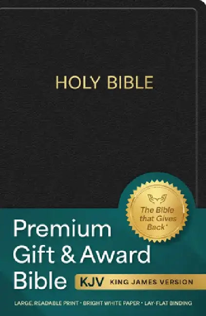 KJV Holy Bible: Premium Gift and Award Bible, Black Imitation Leather: King James Version Bible by Global Publishing Partners