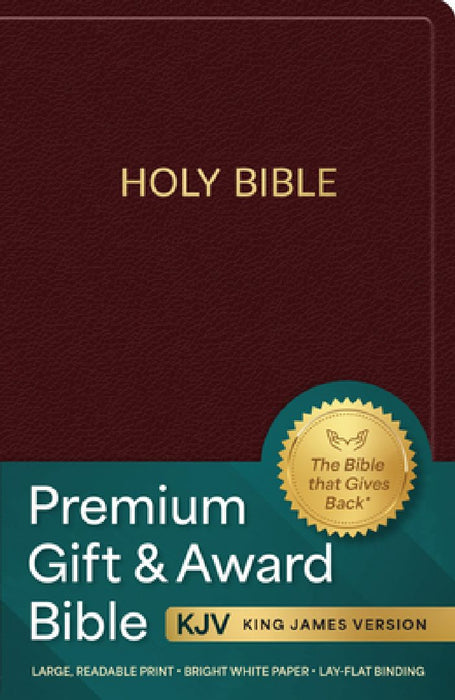 KJV Holy Bible: Premium Gift and Award Bible, Burgundy Imitation Leather: King James Version Bible by Global Publishing Partners