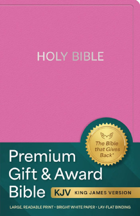KJV Holy Bible: Premium Gift and Award Bible, Pink Imitation Leather: King James Version Bible by Global Publishing Partners