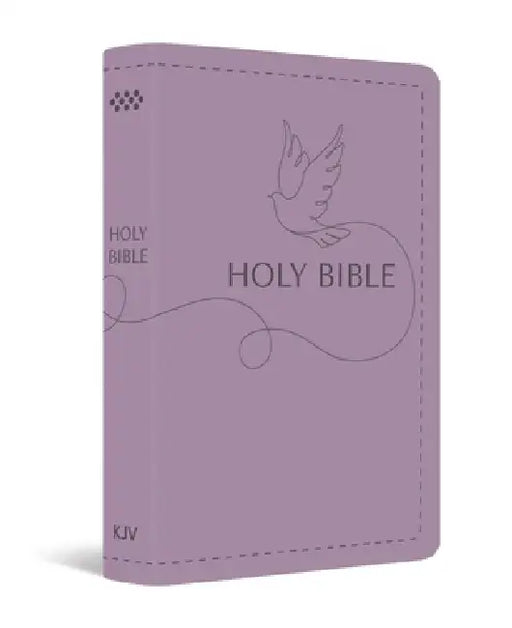 KJV Holy Bible: Deluxe Gift Bible - Lilac Dove: King James Version Bible, Ribbon Marker, Red Letter Edition, Readable Type by King James