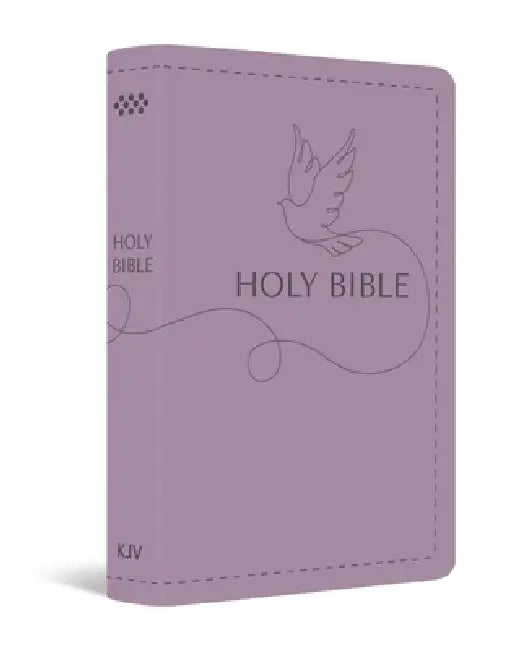KJV Holy Bible: Deluxe Gift Bible - Lilac Dove: King James Version Bible, Ribbon Marker, Red Letter Edition, Readable Type by King James