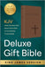 KJV Holy Bible: Deluxe Gift Bible - Brown Cross: King James Version Bible by Global Publishing Partners