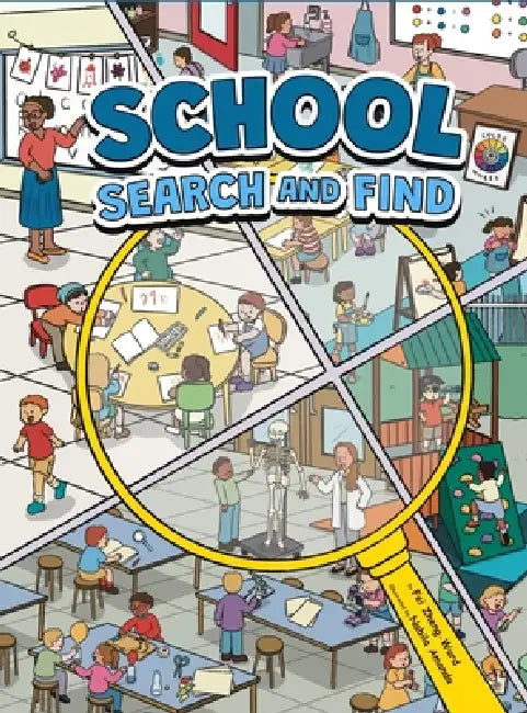 School Search and Find: Preparing Kids for School, Get Kids Excited About School, Fun School Stuff for Kids, Fun School Activities for Kids, Help Kids by Fei Zheng-Ward