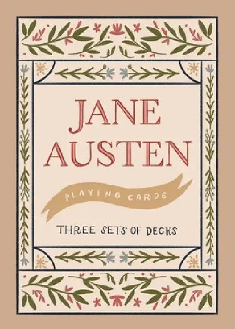 Literary Suits: Jane Austen Collection: Playing Cards for Austenites by Janna (ILT) Steagall