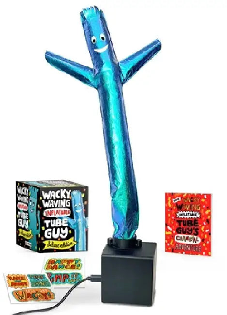 Wacky Waving Inflatable Tube Guy Deluxe Edition: Includes USB Cable and Vinyl Stickers by Conor Riordan
