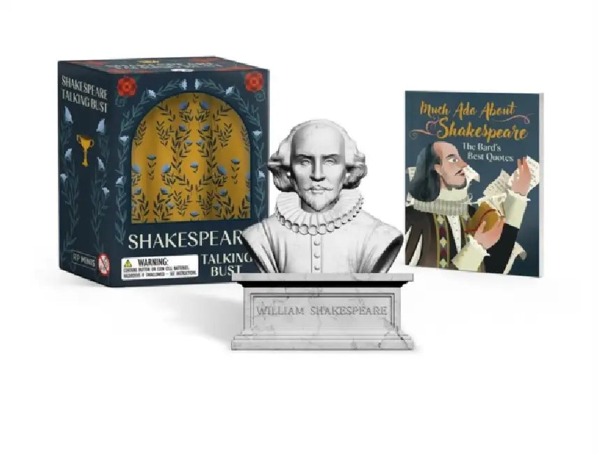 Shakespeare Talking Bust by Meel Tamphanon