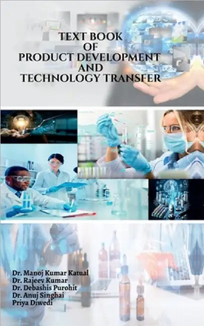 Text Book of Product Development and Technology Transfer by Dr Manoj Kumar Katual
