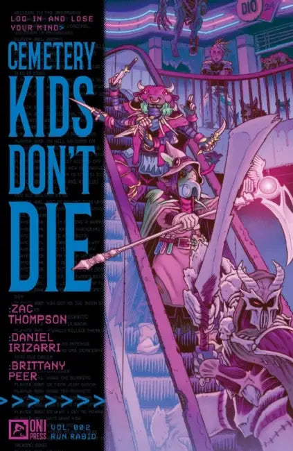 Cemetery Kids Don't Die Vol 2: Run Rabid by Zac Thompson, Daniel Irizarri