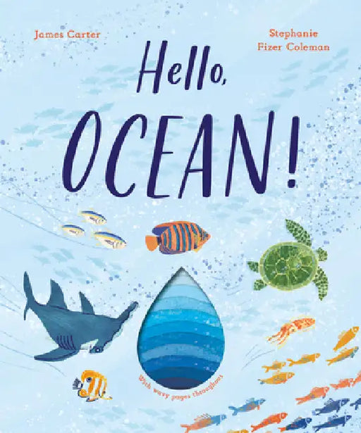 Hello, Ocean!: With Wavy Pages Throughout by James Carter, Stephanie Fizer Coleman