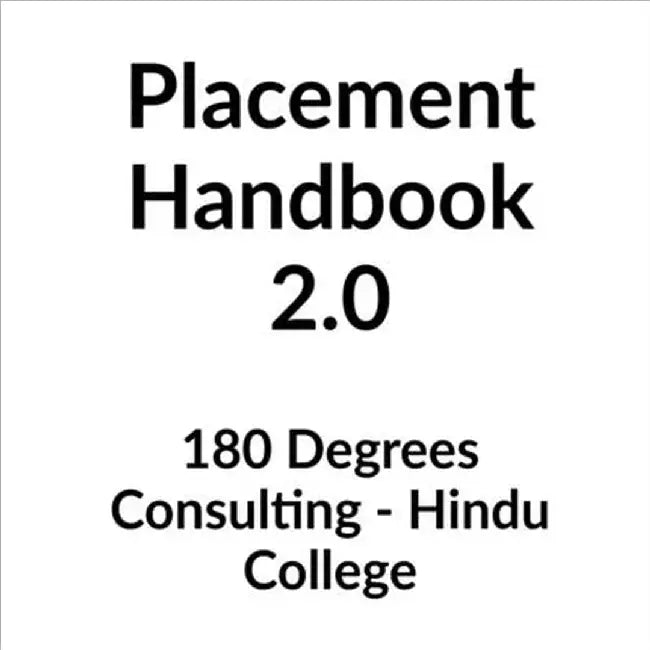 Placement Handbook 2.0 by 180 Degrees Consulting