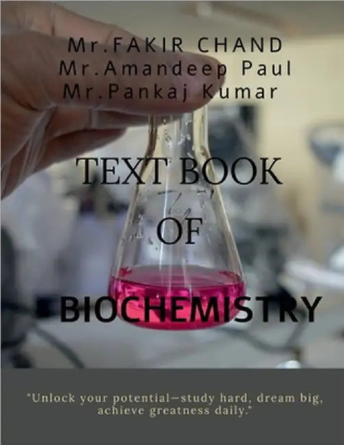 Text Book of Biochemistry by Mr Fakir Chand