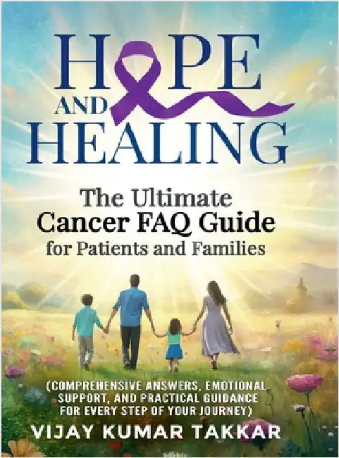 Hope and Healing: The Ultimate Cancer FAQ Guide for Patients and Families: (Comprehensive Answers, Emotional Support, and Practical Guid by Vijay Kumar Takkar