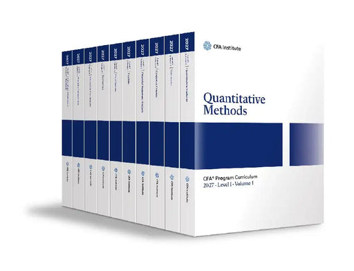 2027 CFA® Program Curriculum, Level I Box Set by CFA Institute