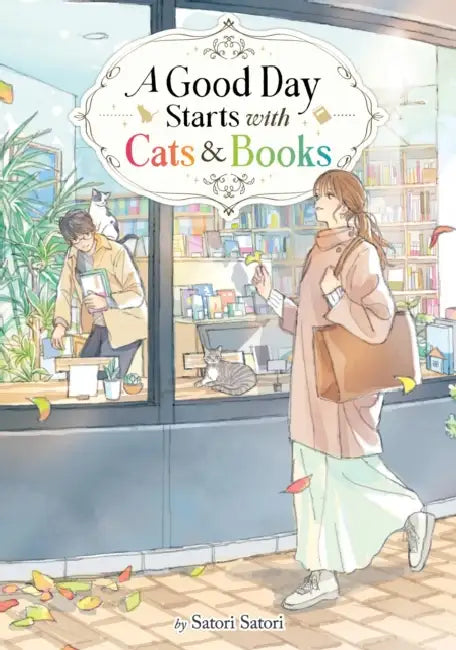 A Good Day Starts with Cats and Books (Light Novel) by Satori Satori, Wamizu