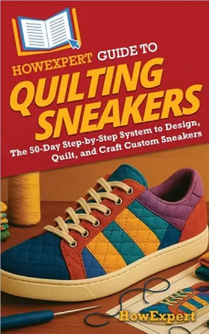 HowExpert Guide to Quilting Sneakers: The 50-Day Step-by-Step System to Design, Quilt, and Craft Custom Sneakers by Howexpert