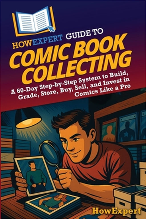 HowExpert Guide to Comic Book Collecting: A 60-Day Step-by-Step System to Build, Grade, Store, Buy, Sell, and Invest in Comics Like a Pro by Howexpert