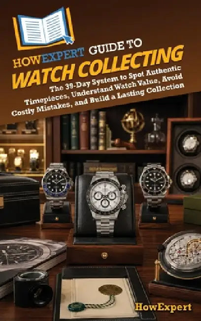 HowExpert Guide to Watch Collecting: The 39-Day System to Spot Authentic Timepieces, Understand Watch Value, Avoid Costly Mistakes, and Build a Lastin by Howexpert