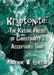Kryptonite: The Killing Fields of Christianity's Acceptable Sins by Adrienne W. Greene