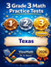 3 Texas STAAR Grade 3 Math Practice Tests: Full-Length Test Prep with Detailed Answer Explanations by A. Nazari