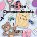 The Ten Commandments by Wpd Wisdom Purpose Determination