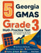 5 Georgia GMAS Grade 3 Math Practice Tests by Nazari, Reza