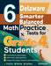 6 Delaware Smarter Balanced Grade 4 Math Practice Tests by Nazari