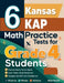 6 Kansas KAP Grade 4 Math Practice Tests: A Complete Guide to Building Math Mastery and Excelling on the Kansas KAP Test by Nazari
