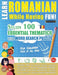 Learn Romanian While Having Fun! - For Children: Kids of All Ages - Study 100 Essential Thematics with Word Search Puzzles - Vol.1 by Linguas Classics